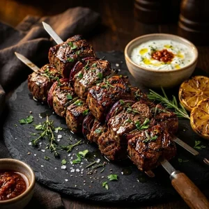 Шашлык из свинины (края)
