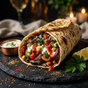 Шаурма гавайская курица